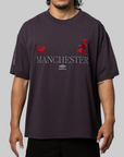 Manc T-Shirt - Dark Purple