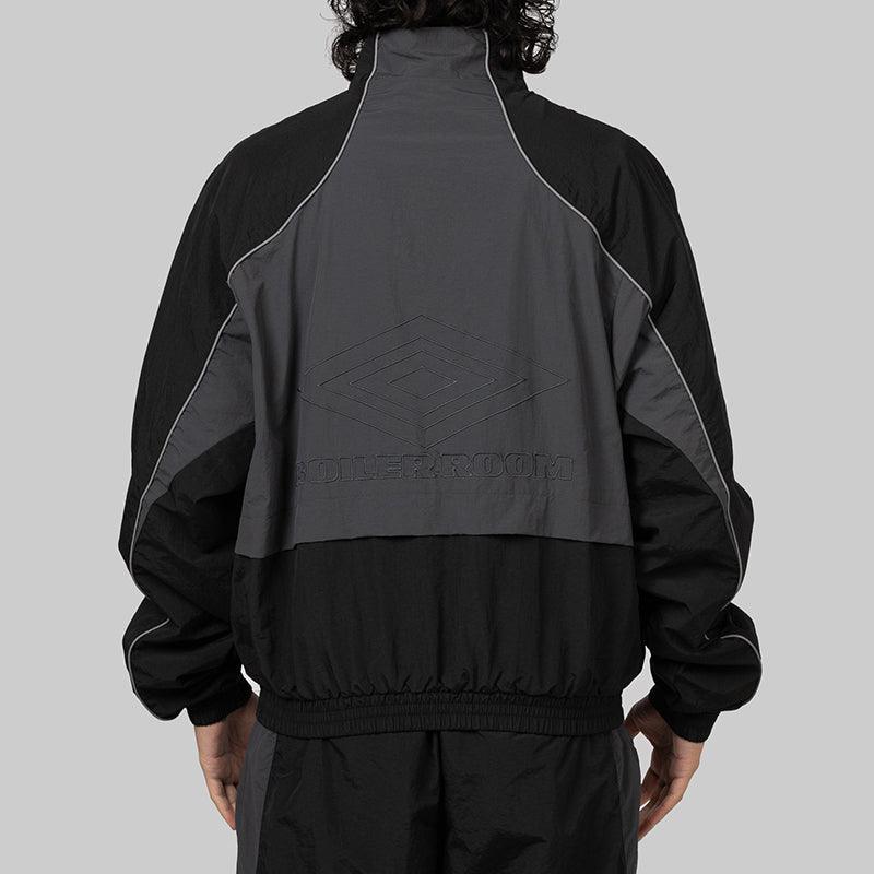 X Umbro Shell Track Top - Black – LOADED