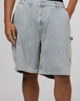 Carpenter Jean Short - Light Blue