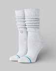 Women's Icon Slouch Crew Sock - Heather Grey
