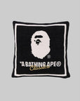 A Bathing Ape Square Cushion - Black - LOADED