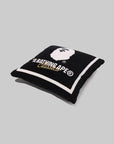 A Bathing Ape Square Cushion - Black - LOADED