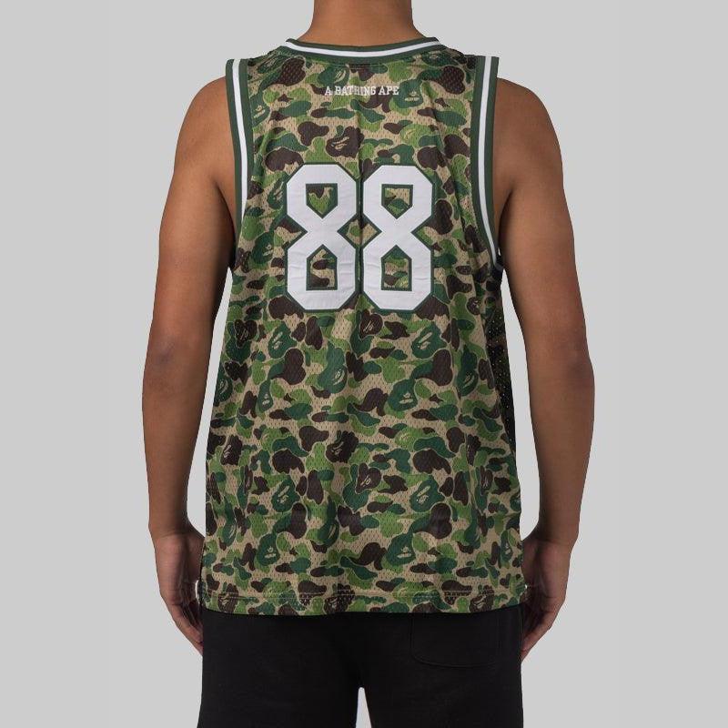 ABC Camo Basketball Tank - Green - LOADED