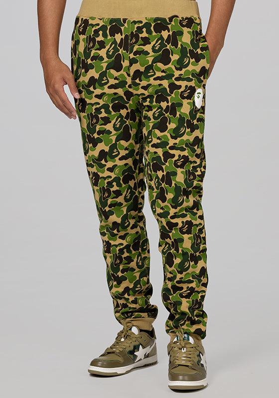 ABC Camo Crystal Stone Sweatpant - Green - LOADED