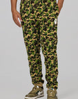 ABC Camo Crystal Stone Sweatpant - Green - LOADED