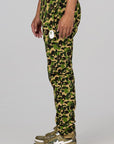 ABC Camo Crystal Stone Sweatpant - Green - LOADED