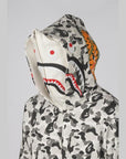 ABC Camo Double Shark Full Zip Hoodie - Grey - LOADED