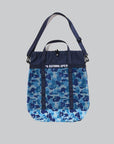 ABC Camo Mesh Tote Bag - Blue - LOADED