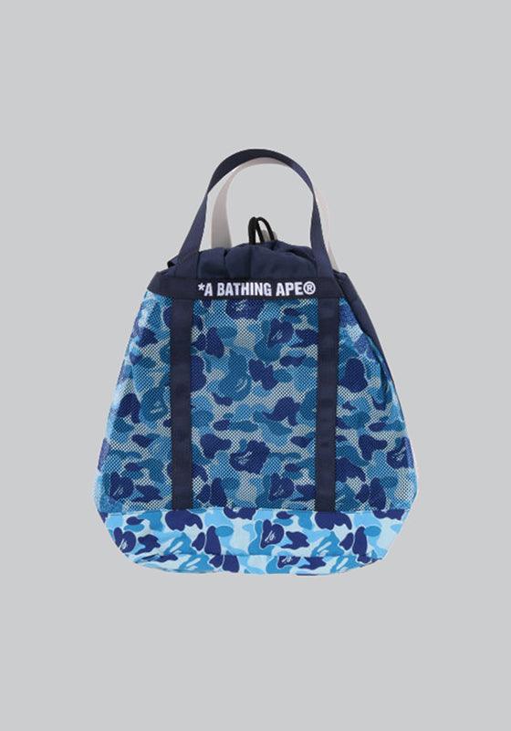 ABC Camo Mesh Tote Bag - Blue - LOADED