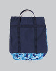 ABC Camo Mesh Tote Bag - Blue - LOADED