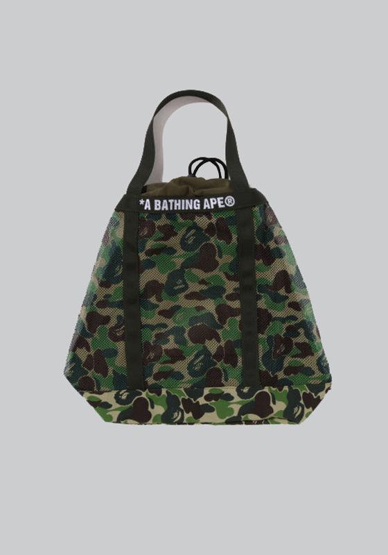 ABC Camo Mesh Tote Bag - Green - LOADED