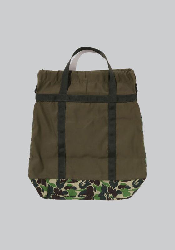 ABC Camo Mesh Tote Bag - Green - LOADED