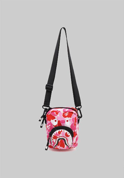 ABC Camo Shark Mini Bag - Pink - LOADED