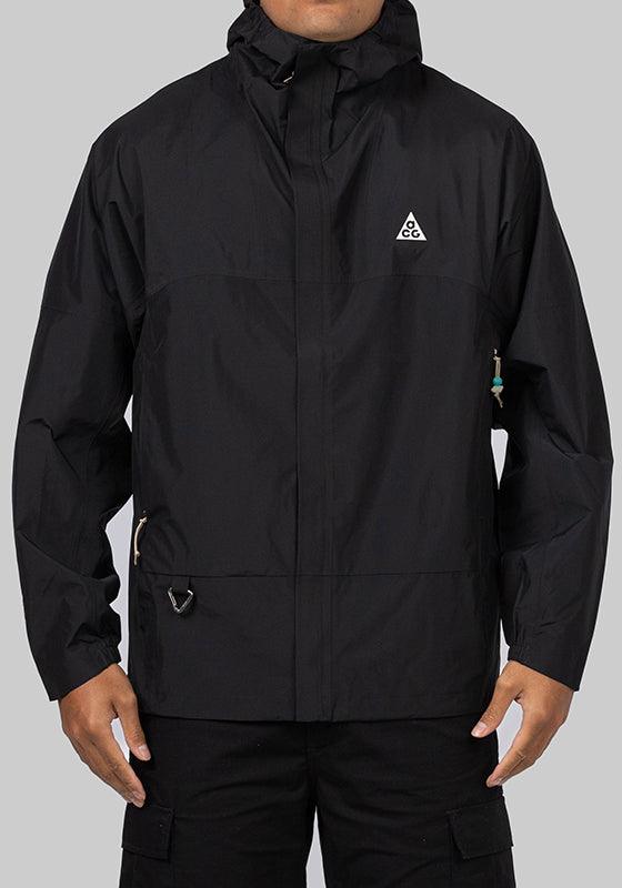 ACG SF Cascade Rain Full Zip Jacket - Black/Summit White - LOADED