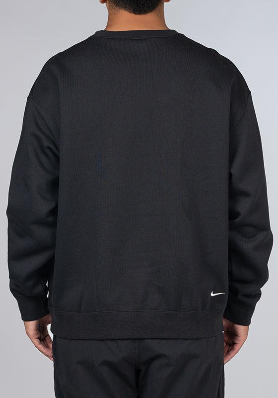 ACG TF Fleece Crew - Black/Summit White - LOADED