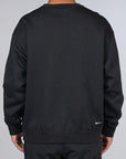 ACG TF Fleece Crew - Black/Summit White - LOADED