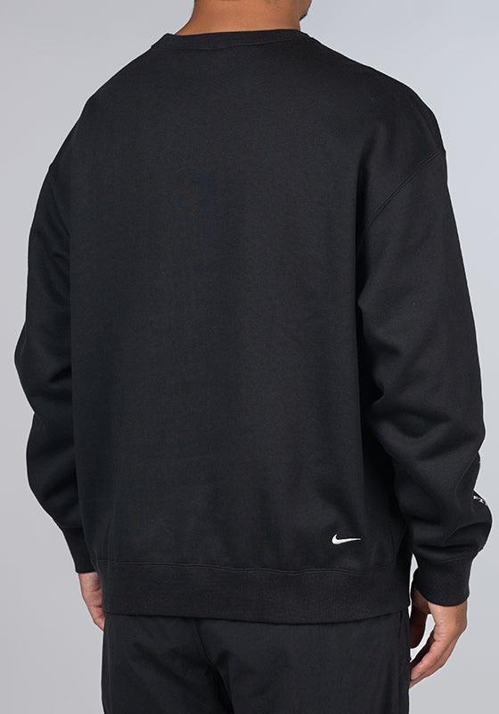 ACG TF Fleece Crew - Black/Summit White - LOADED