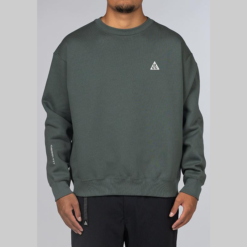 ACG TF Fleece Crew - Vintage Green/Summit White - LOADED