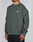 ACG TF Fleece Crew - Vintage Green/Summit White - LOADED