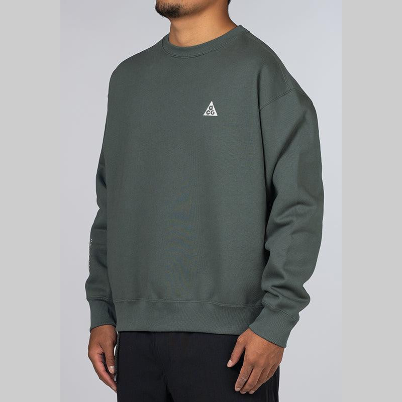 ACG TF Fleece Crew - Vintage Green/Summit White - LOADED