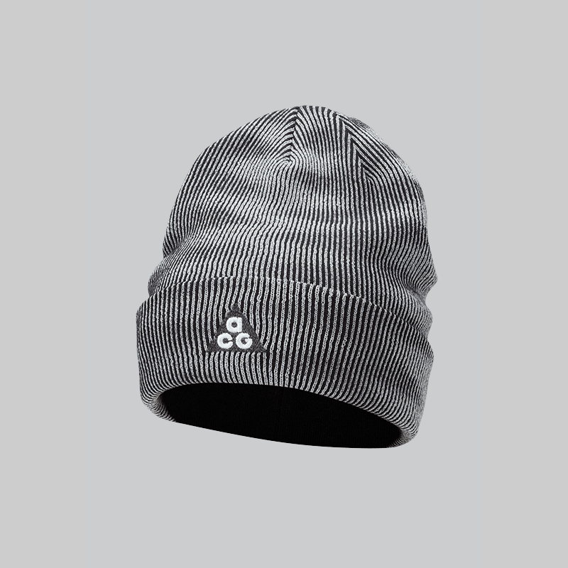 ACG Therma-Fit Peak Beanie - Black/White - LOADED