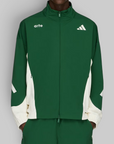 X Arte ZNE MM Full Zip Track Top - Amazon Green/Off White