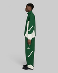 X Arte ZNE MM Full Zip Track Top - Amazon Green/Off White
