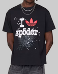 X SP5DER T-Shirt - Black