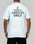 Adults Only T-Shirt - Sax Blue - LOADED