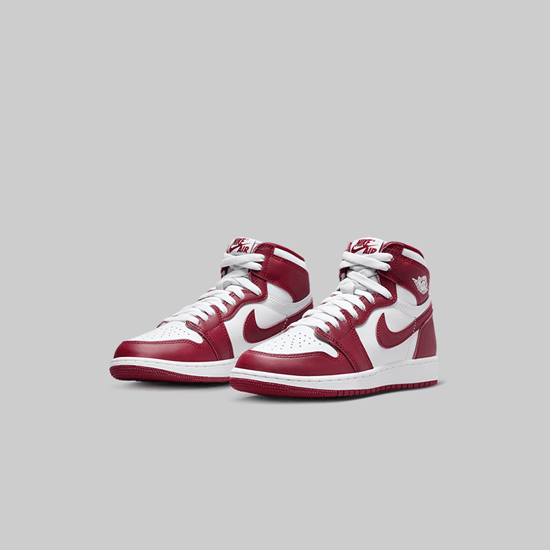 Air Jordan 1 Retro High OG "Artisanal Red" (Grade School) - LOADED