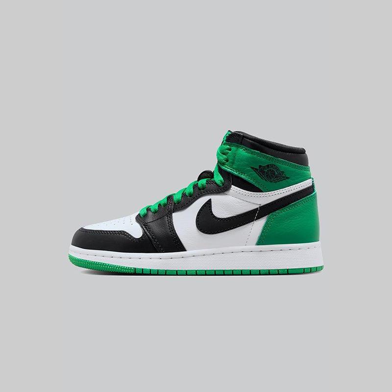 Air Jordan 1 Retro High OG &quot;Lucky Green&quot; (Grade School) - LOADED