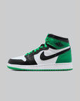 Air Jordan 1 Retro High OG "Lucky Green" (Grade School) - LOADED