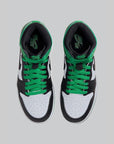 Air Jordan 1 Retro High OG "Lucky Green" (Grade School) - LOADED