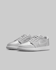 Air Jordan 1 Retro Low OG "Metallic Silver" (Grade School) - LOADED