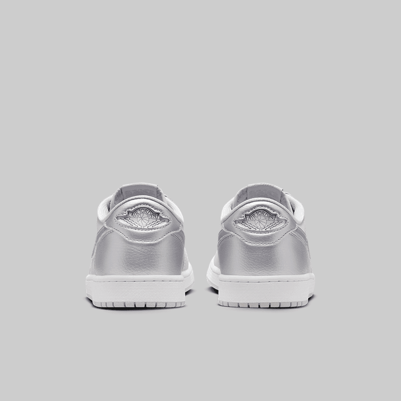 Air Jordan 1 Retro Low OG "Metallic Silver" - LOADED