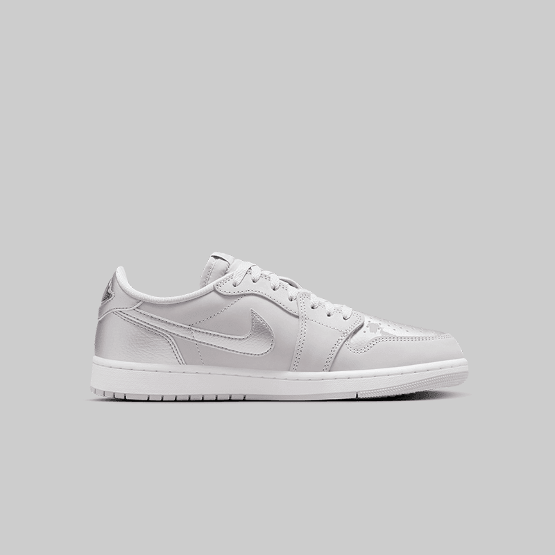 Air Jordan 1 Retro Low OG "Metallic Silver" - LOADED