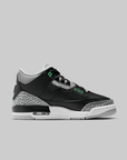 Air Jordan 3 Retro "Green Glow" (Grade School) - LOADED