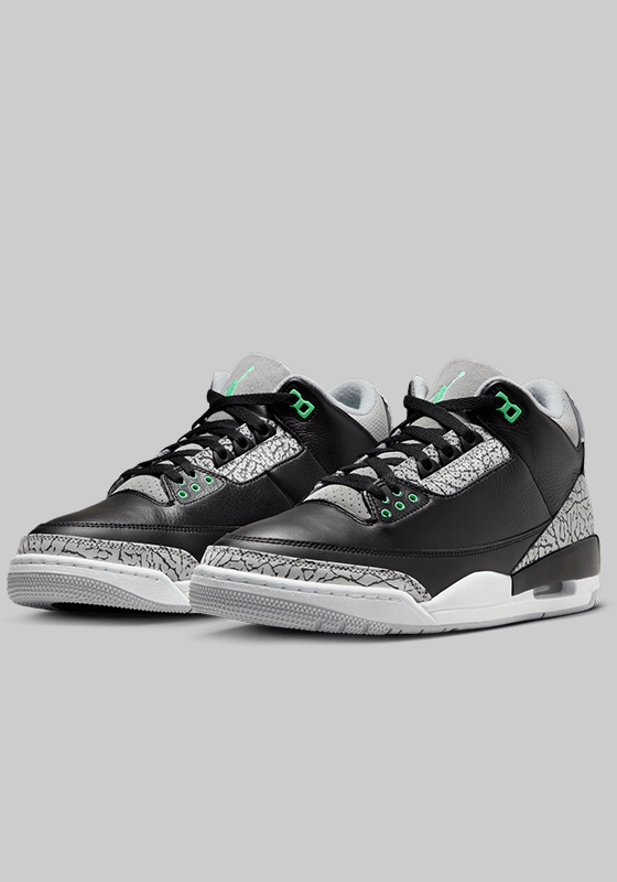 Air Jordan 3 Retro "Green Glow" - LOADED