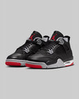 Air Jordan 4 Retro "Bred Reimagined" GS - LOADED