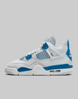 Air Jordan 4 Retro "Military Blue" (Grade School) - LOADED