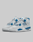 Air Jordan 4 Retro "Military Blue" (Grade School) - LOADED