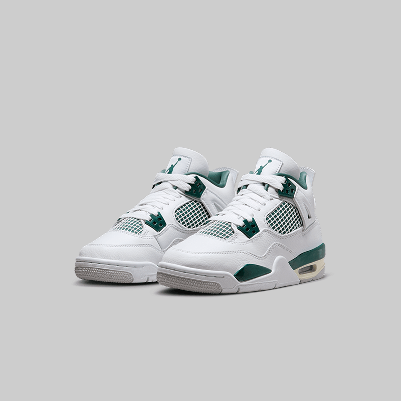 Air Jordan 4 Retro &quot;Oxidised Green&quot; (Grade School) - LOADED