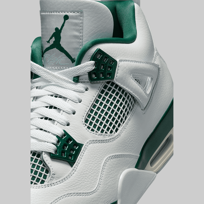 Air Jordan 4 Retro "Oxidised Green" (Grade School) - LOADED