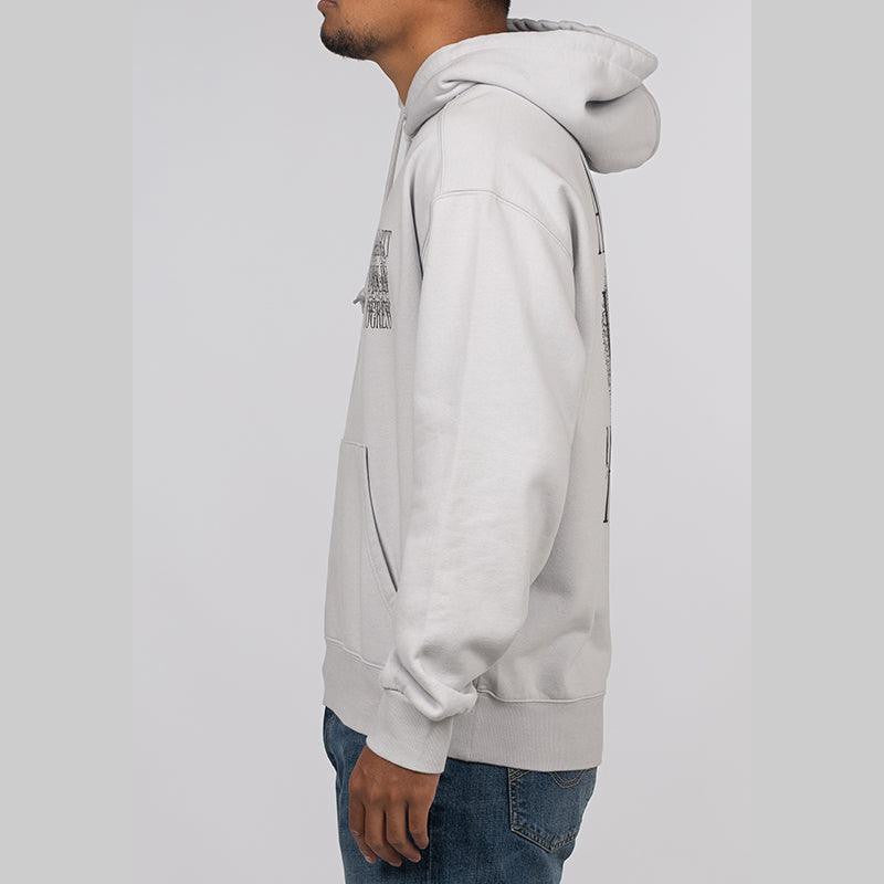 Always a WIP Hooded Sweat - Sonic Silver Stone Washed - LOADED