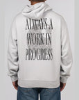 Always a WIP Hooded Sweat - Sonic Silver Stone Washed - LOADED