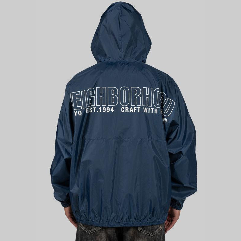 Anorak Jacket -Navy - LOADED