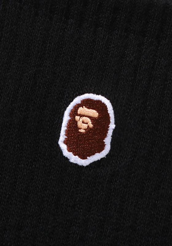 Ape Head One Point Socks - Black - LOADED