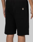 Ape Head One Point Sweat Short - Black - LOADED