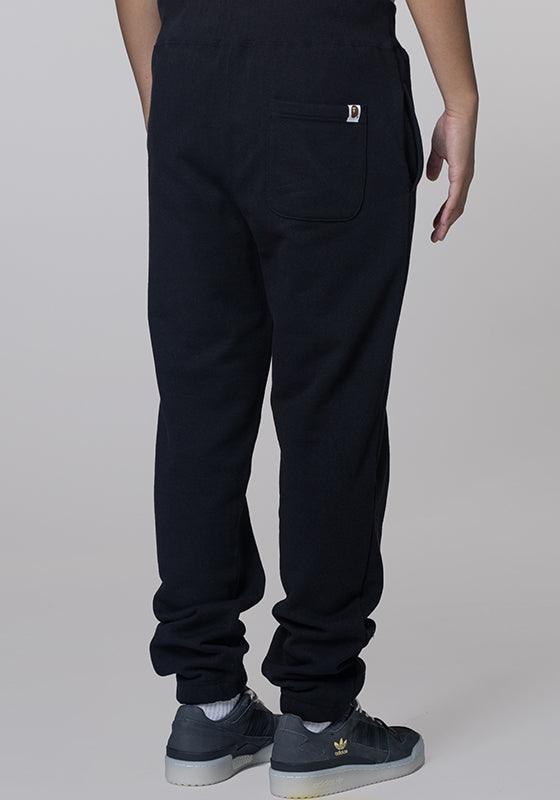 Ape Head One Point Wide Fit Sweatpant - Black - LOADED