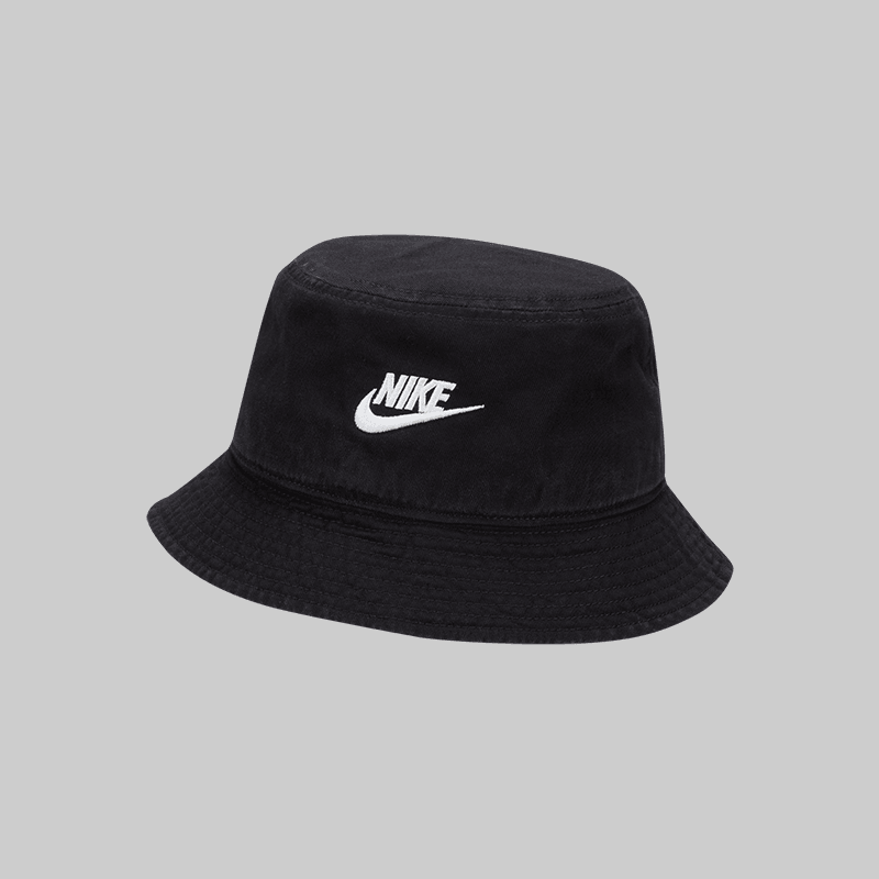 Apex Futura Washed Bucket Hat - Black/White - LOADED